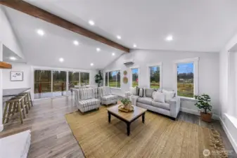 All main living areas have new Aqualogic Ultra luxury vinyl plank flooring