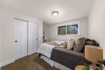 Bedroom 2 on main living level