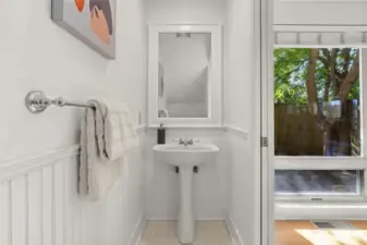 Half Bath Main Floor