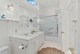 Full bath upper level