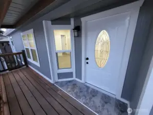 Back Porch - On our way in!