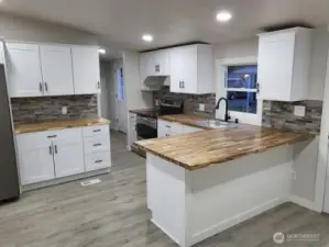 Kitchen - Brand New Appliances and Pristine Butcher Block (Butcher Block close-ups coming soon)