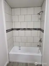 Shower/tub off Room #1