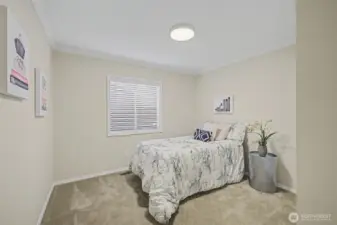 bedroom on the main level