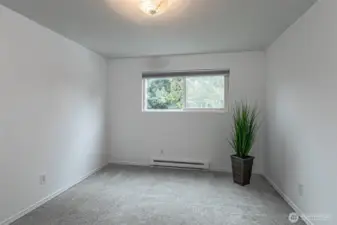 2nd bedroom upstairs with plenty of light.
