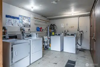 Share laundry room is right around the corner from the unit - very easy to access!