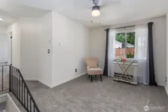 Upstairs flex space!