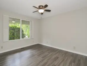 Large second bedroom.