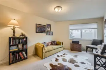 Second bedroom privately located away from primary room