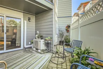 Great outdoor space.New patio door and windows