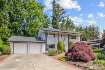 2 car garage plus ample driveway parking