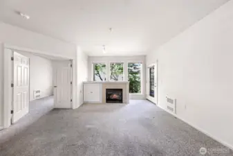 1403 sqft and one of the largest units in the complex