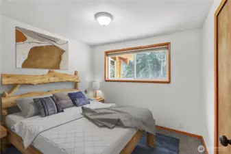 Bedroom – new carpet Virtually Staged