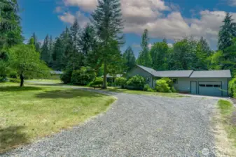 Beautiful setting on over 1/2 acre