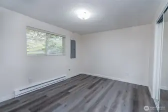 Easy clean living with hard flooring - not a stitch of carpet!