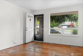 Living Room Front Door  1640 South Stevens Street, Tacoma WA 98405
