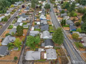 Aerial   1640 South Stevens Street, Tacoma WA 98405