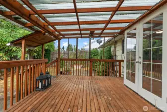 Covered Back Deck  1640 South Stevens Street, Tacoma WA 98405