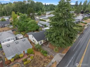 Aerial Street View  1640 South Stevens Street, Tacoma WA 98405