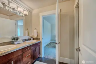 Jack and Jill Bath with Dual Vanity
