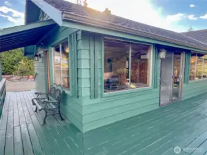 Wrapped deck