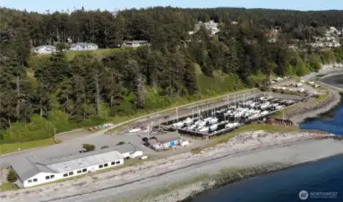 Marina and playground and workout equipment room with views and clubhouse