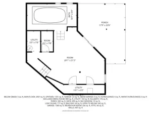 Basement with swim spa listed as BATH