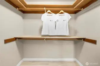 Primary - walk-in closet.