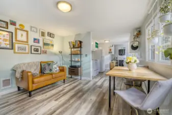 Beautiful flooring throughout.