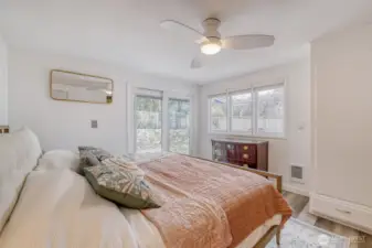 Smart style fan installed.