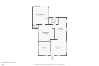 Overall layout of the space.