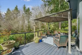 Gorgeous back deck