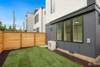 Good-Size Private, Fenced Yard