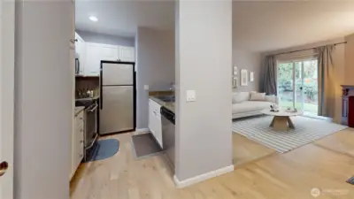 Virtually staged. Actual furniture/decor virtually removed