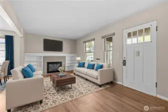 Virtually Staged-Living room