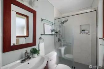 Primary Bath - new shower!