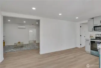 ADU kitchen/dining room