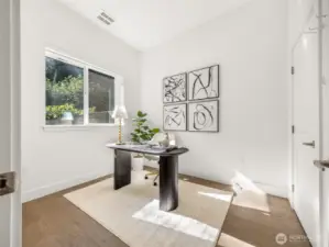 Lower level bedroom