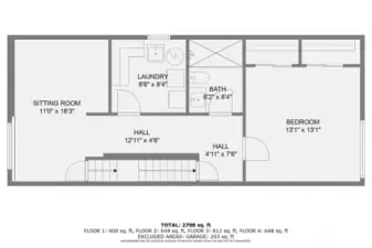 3rd level floorplan