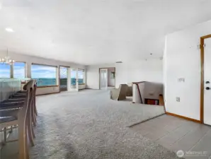 Entrance/living room/Kitchen Bar