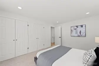 Large Primary Bedroom Closets