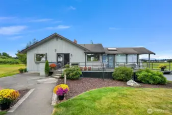 This beautifully landscaped home awaits you.
