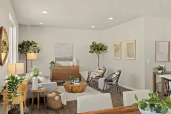 Photographs are for illustrative purposes only. Features, finishes, interior/exterior colors, landscaping and floorplan shown may vary from actual homes built