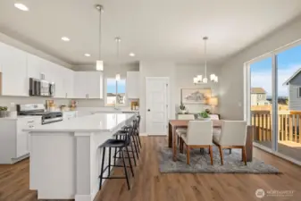 Photographs are for illustrative purposes only. Features, finishes, interior/exterior colors, landscaping and floorplan shown may vary from actual homes built