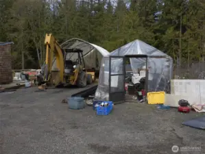 Movable carport, and green house