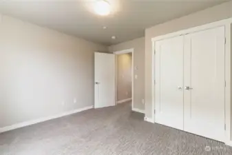 Large closet in third bedroom.