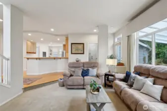 Family Room off Kitchen