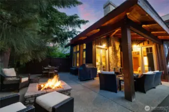 Evenings on the patio will not disappoint.