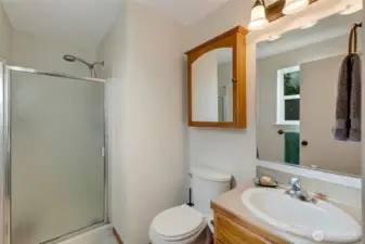 Primary bathroom.