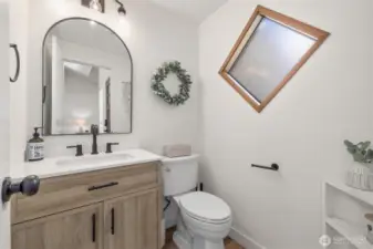 Beautifully updated main floor bathroom
